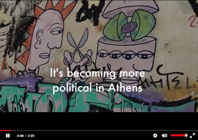 Το BBC κάνει Αφιέρωμα στο Graffiti Art της Αθήνας