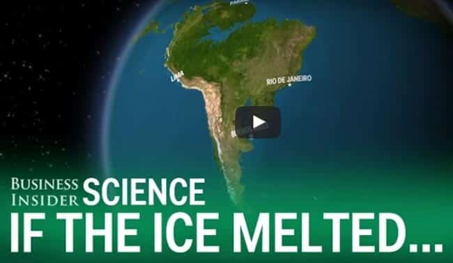 Πως θα ήταν η Γη αν έλιωνε όλος ο πάγος