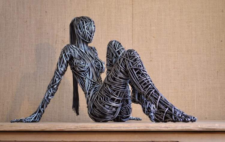 Richard Stainthorp: Τέχνη με σύρμα