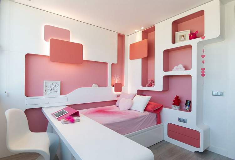 Παιδικά δωμάτια σε ροζ