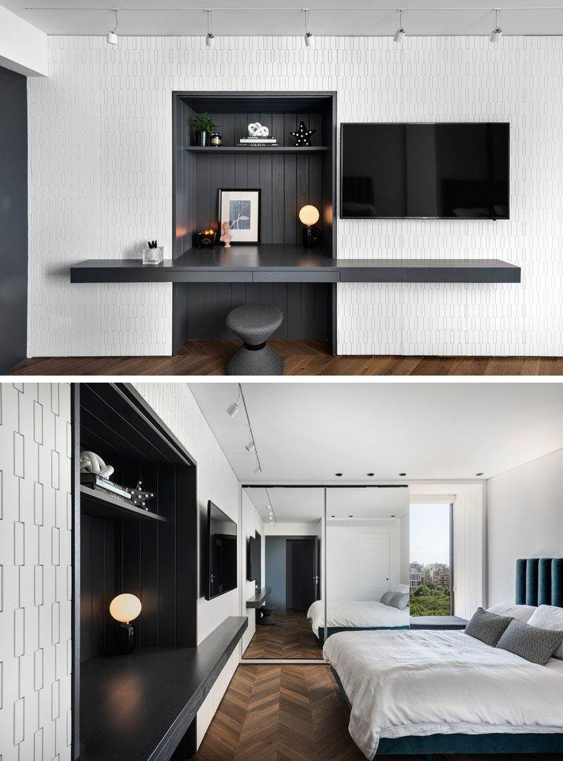 Ένα γοητευτικό διαμέρισμα με μέταλλο και μαύρο χρώμα