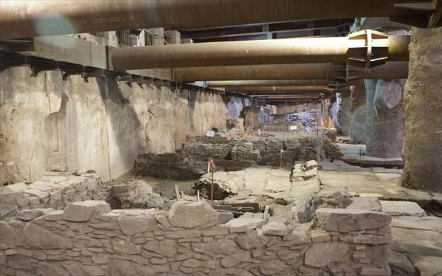 Θεσσαλονίκη: Παραβίαση η απόσπαση αρχαιοτήτων από τον σταθμό Βενιζέλου