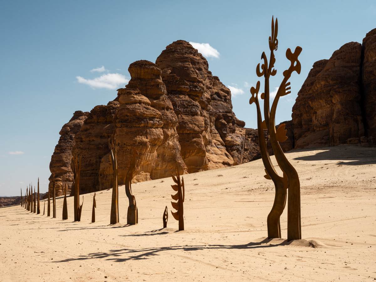 Έκθεση σύγχρονης τέχνης στην έρημο της Σαουδικής Αραβίας