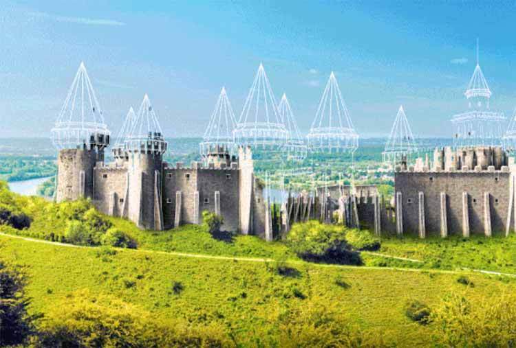 Ερειπωμένα μεσαιωνικά κάστρα της Ευρώπης που επιστρέφουν ψηφιακά στη ζωή