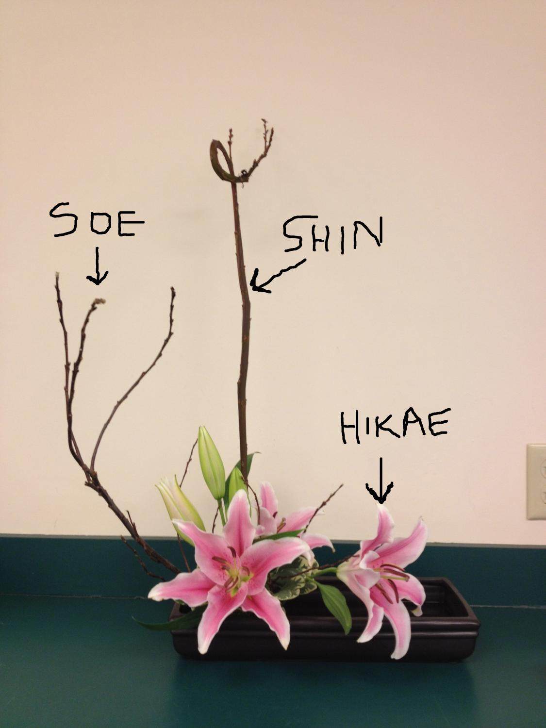 3 εύκολα βήματα για να δημιουργήσετε ένα Ikebana ιαπωνικό Floral Design