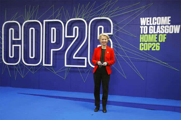 COP26 - Φον ντερ Λάιεν στην σύνοδο κορυφής για το κλίμα: «Τιμολογήστε τις εκπομπές διοξειδίου του άνθρακα» - ertnews.gr
