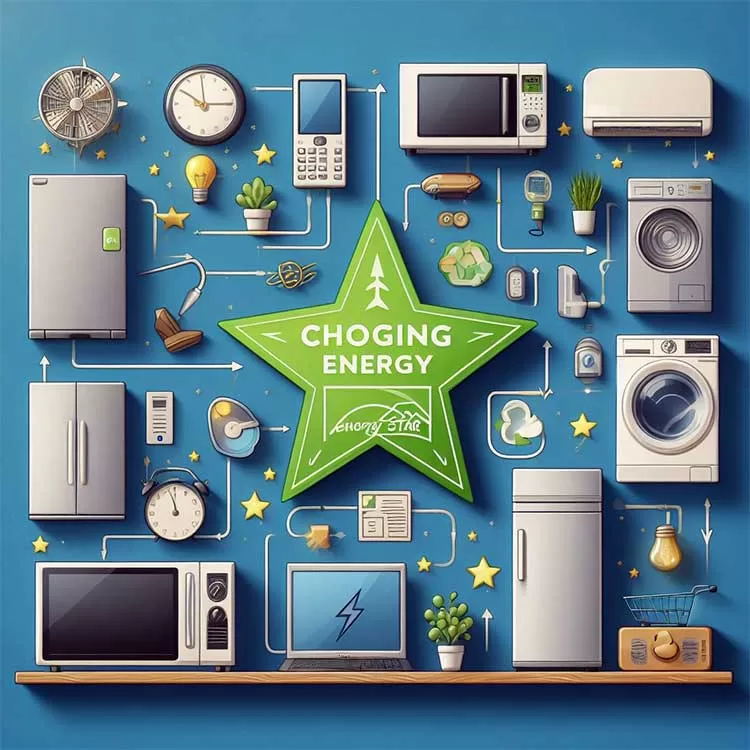 Επιλογή ενεργειακών ηλεκτρικών συσκευών: Όταν είναι δυνατόν, επιλέξτε ηλεκτρικές συσκευές με υψηλή ενεργειακή απόδοση και πιστοποίηση Energy Star